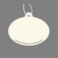 Paper Air Freshener Tag W/ Tab - 1 3/4"x2 1/2" Oval